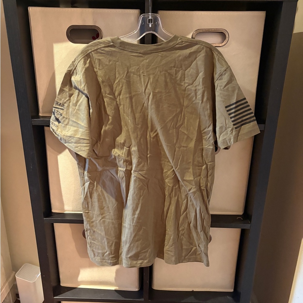 Grunt Style Grumpy Old Vet Tan T-Shirt - Picture 2 of 3